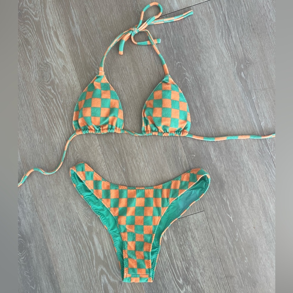 With Jean Swim Suit